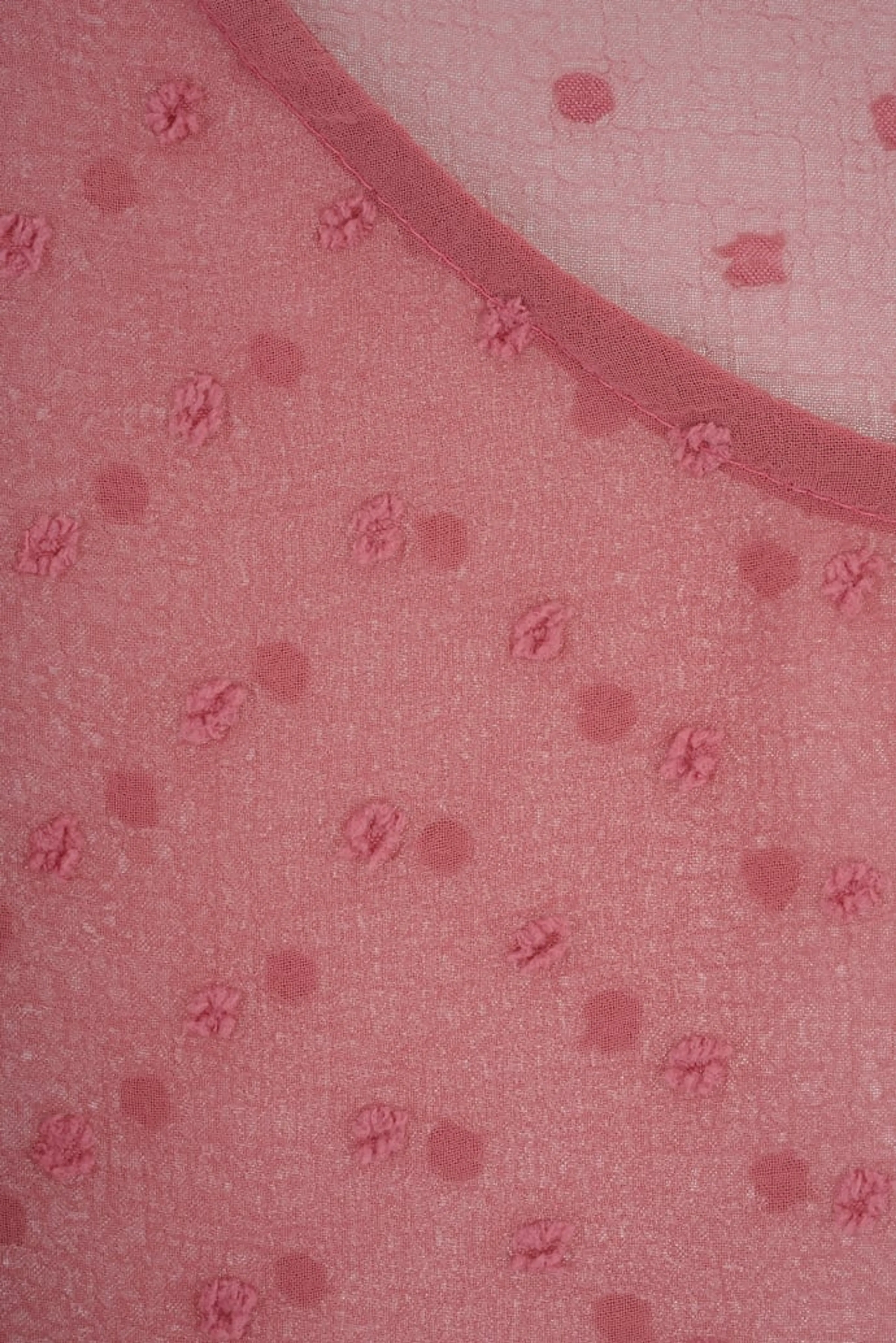 Блуза розови точки 42