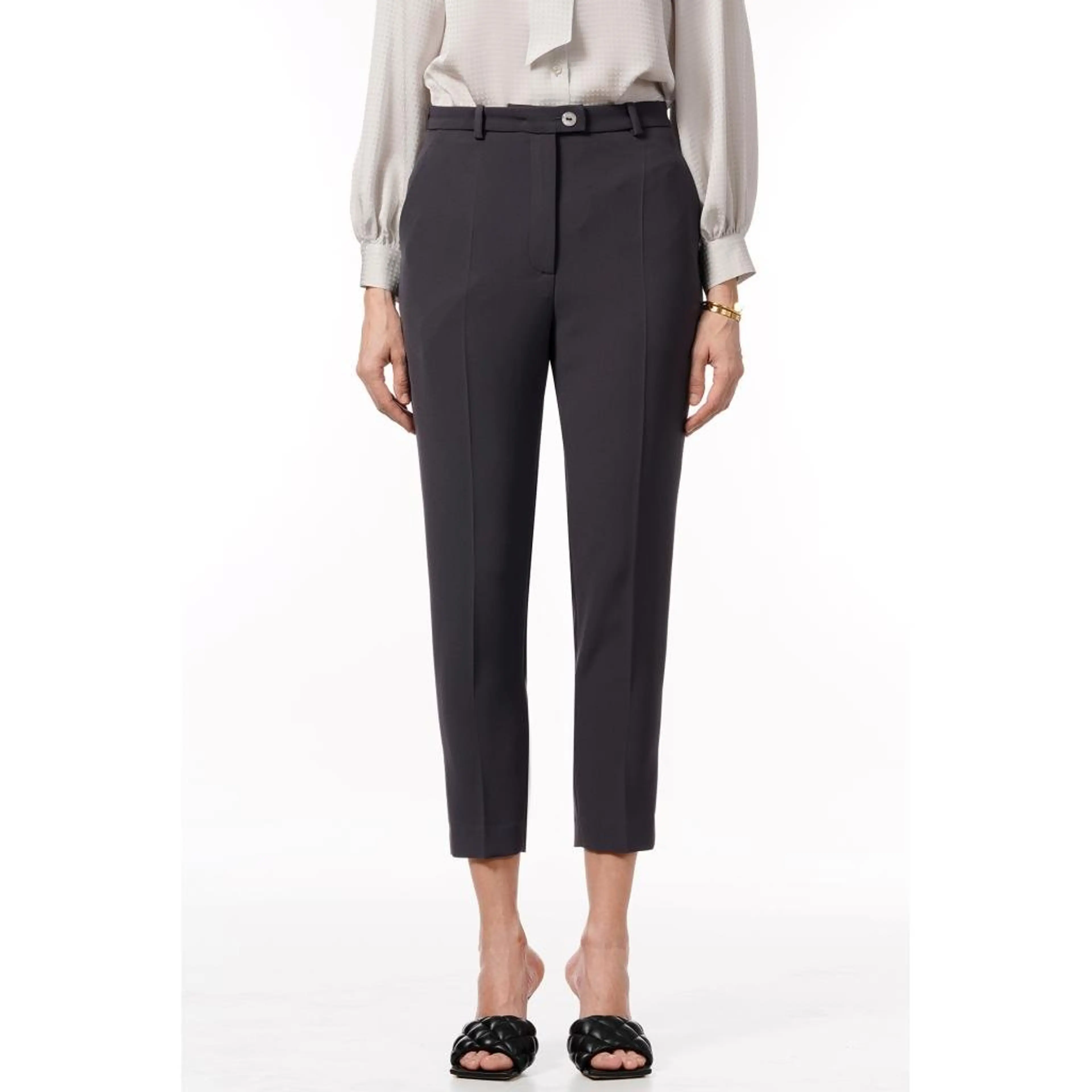 Панталон цвят графит