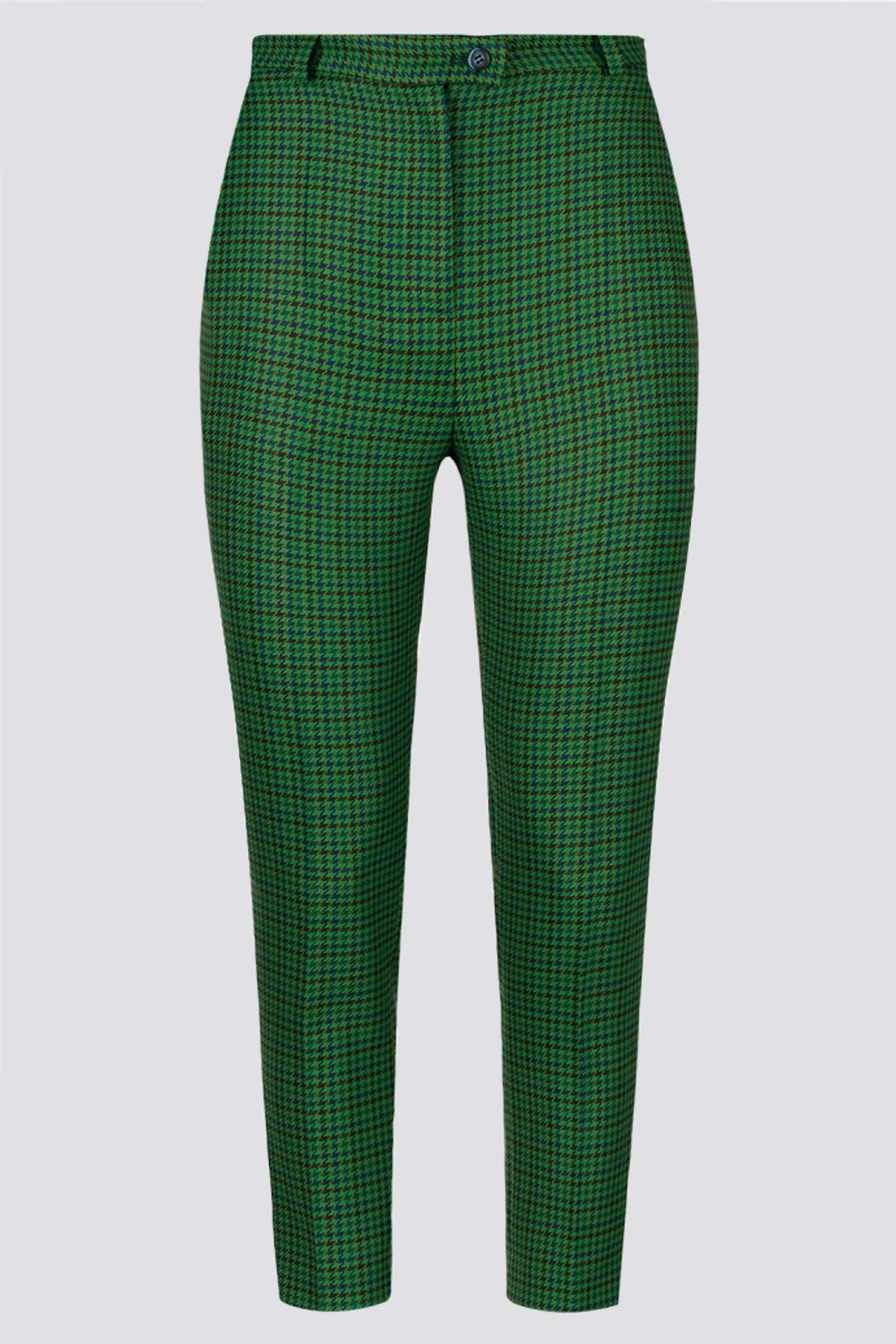 Панталон зелен пепит 38