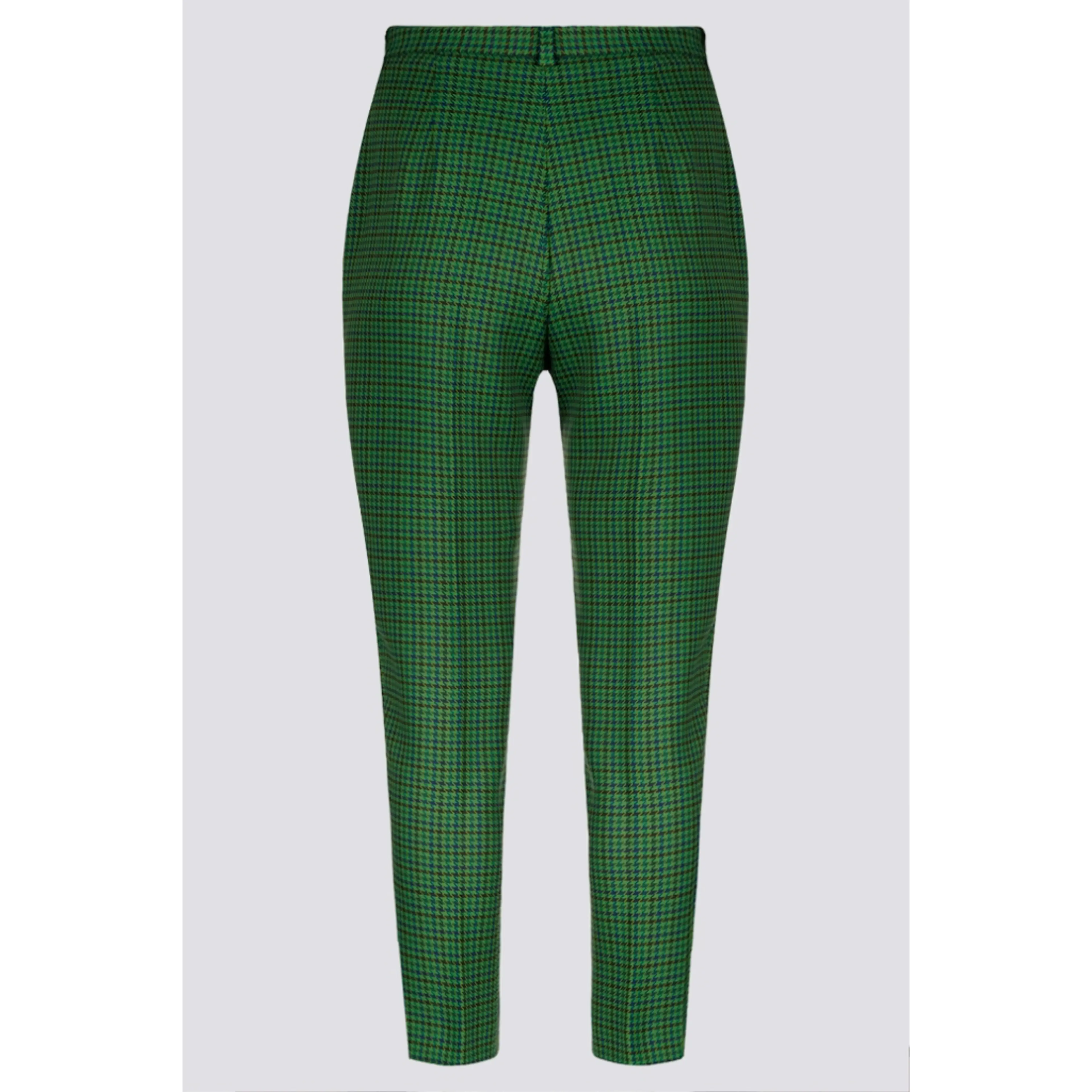 Панталон зелен пепит 40