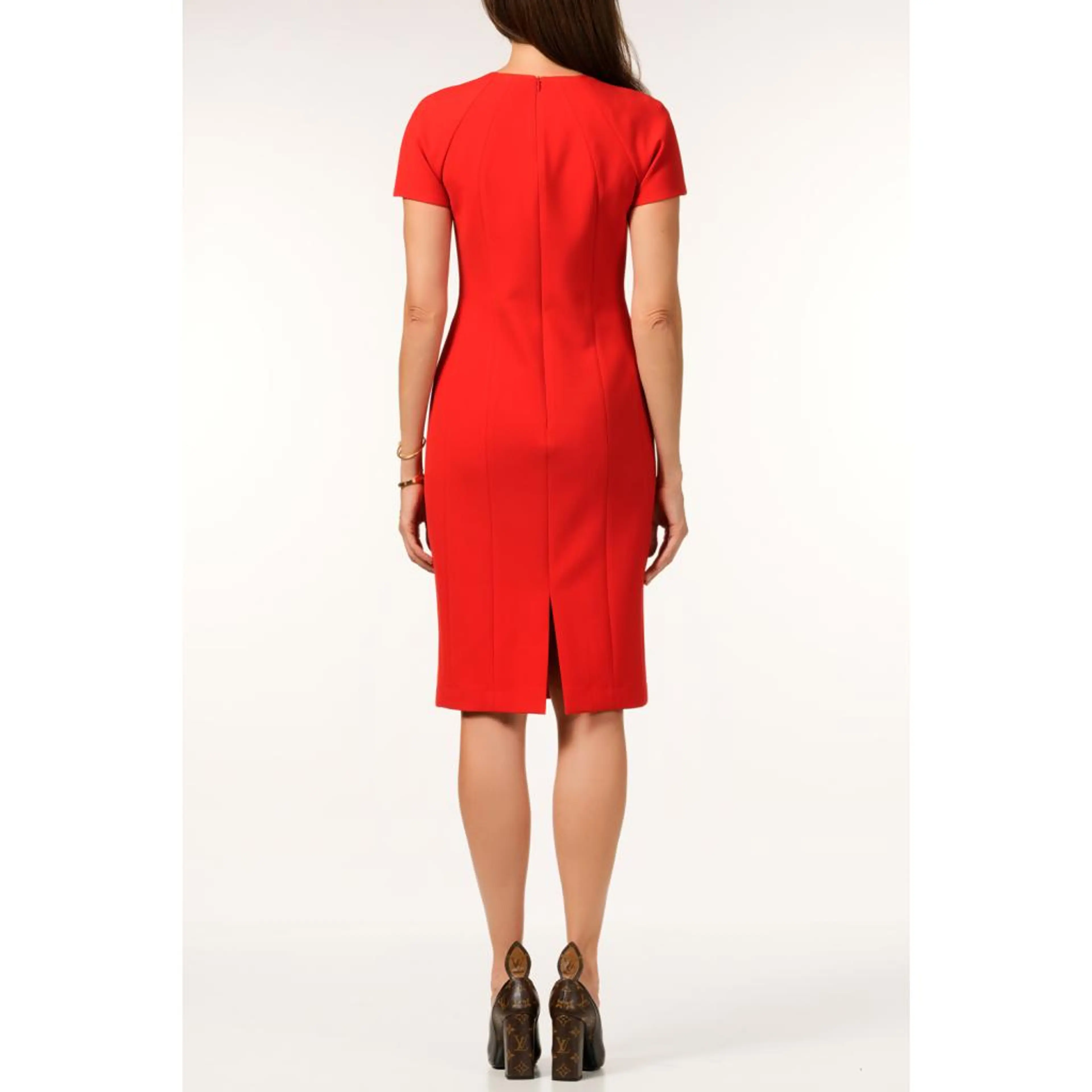 Рокля червена