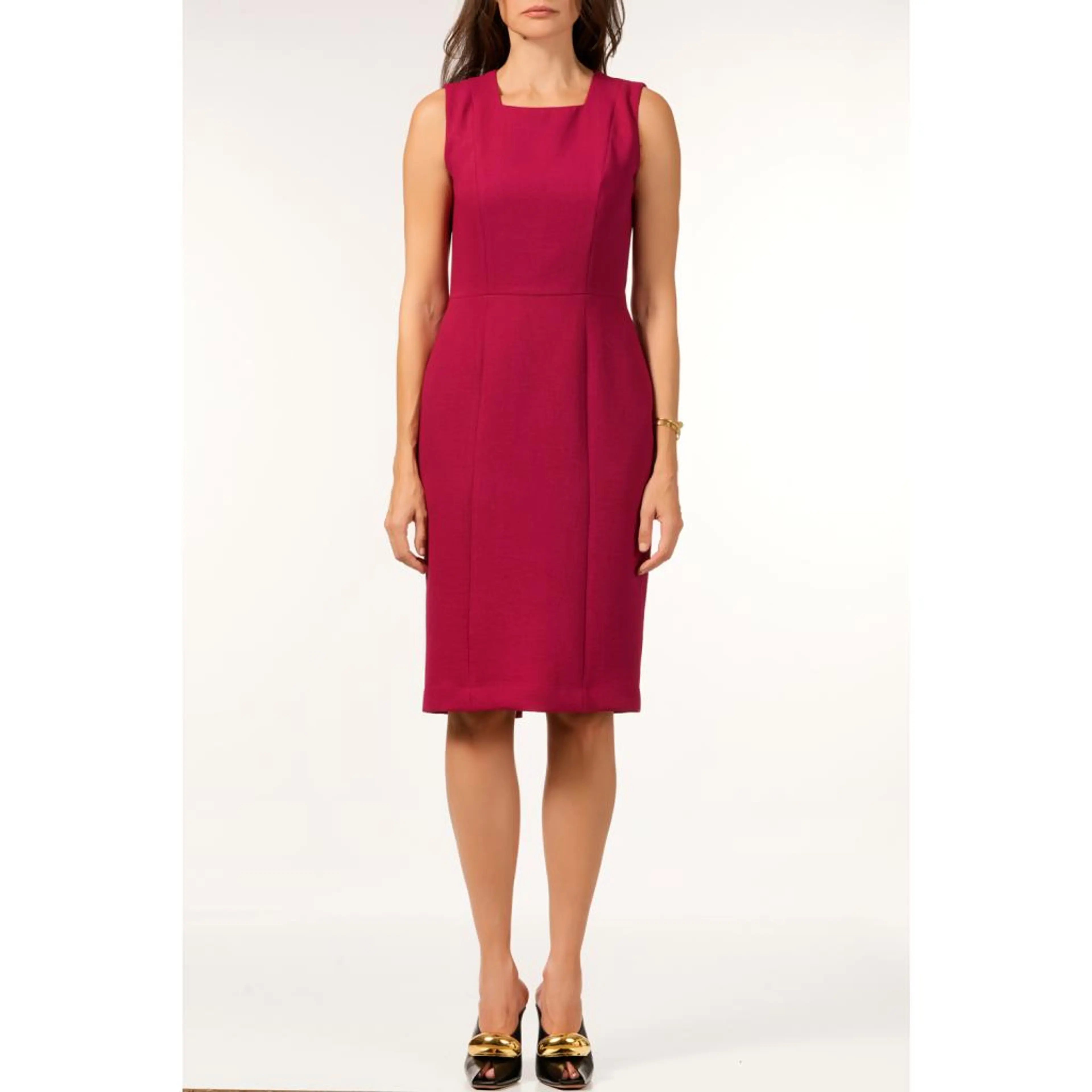 Рокля малинова