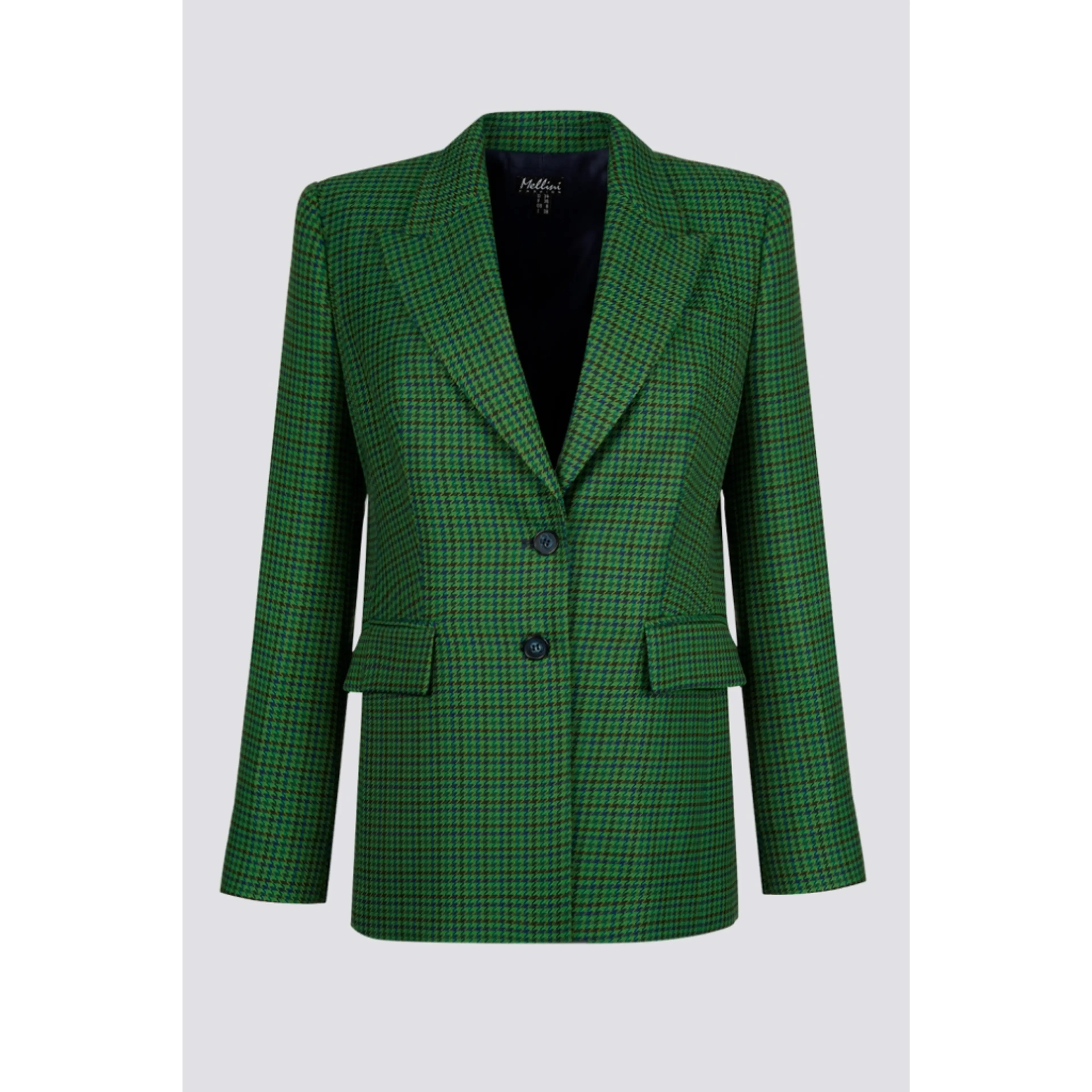 Сако зелен пепит 44